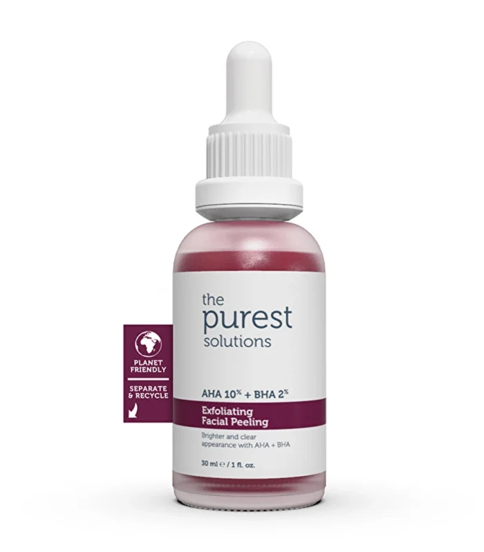 The Purest Solutions Canlandırıcı ve Cilt Tonu Eşitleyici Yüz Kırmızı Peeling Serum 30 ml