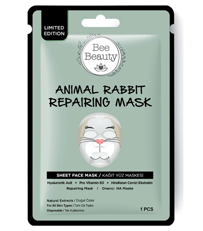 Bee Beauty Rabbit Kağıt Maske